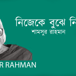 Nijeke Bujhe Nite Chai নিজেকে বুঝে নিতে চাই