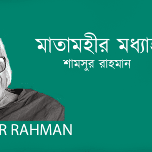 Matamohir Modhyanho মাতামহীর মধ্যাহ্ন